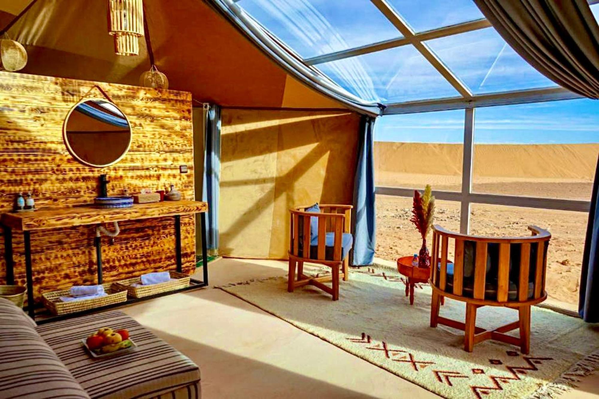 Sky View Camp Otel Merzouga Dış mekan fotoğraf