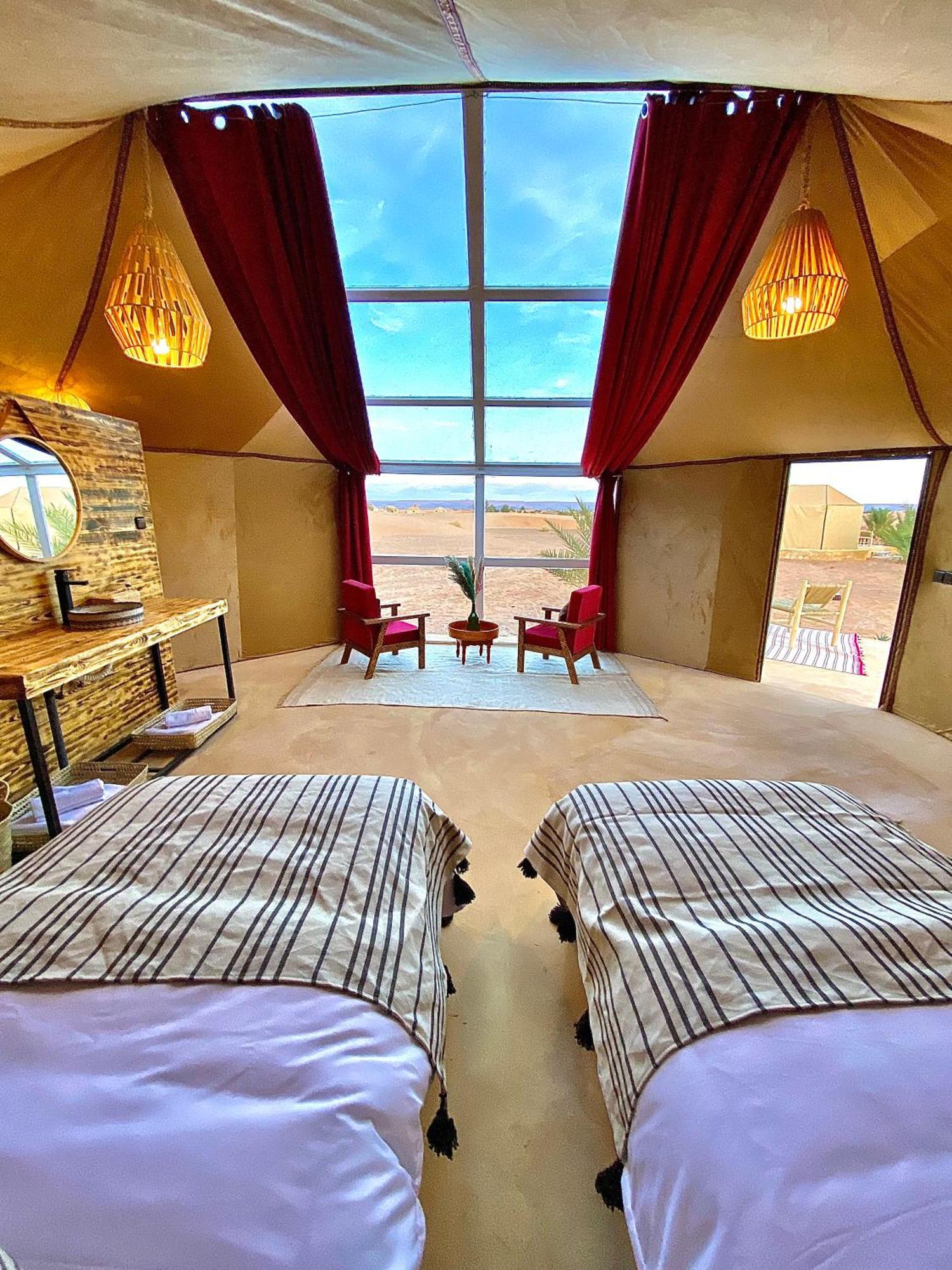 Sky View Camp Otel Merzouga Dış mekan fotoğraf