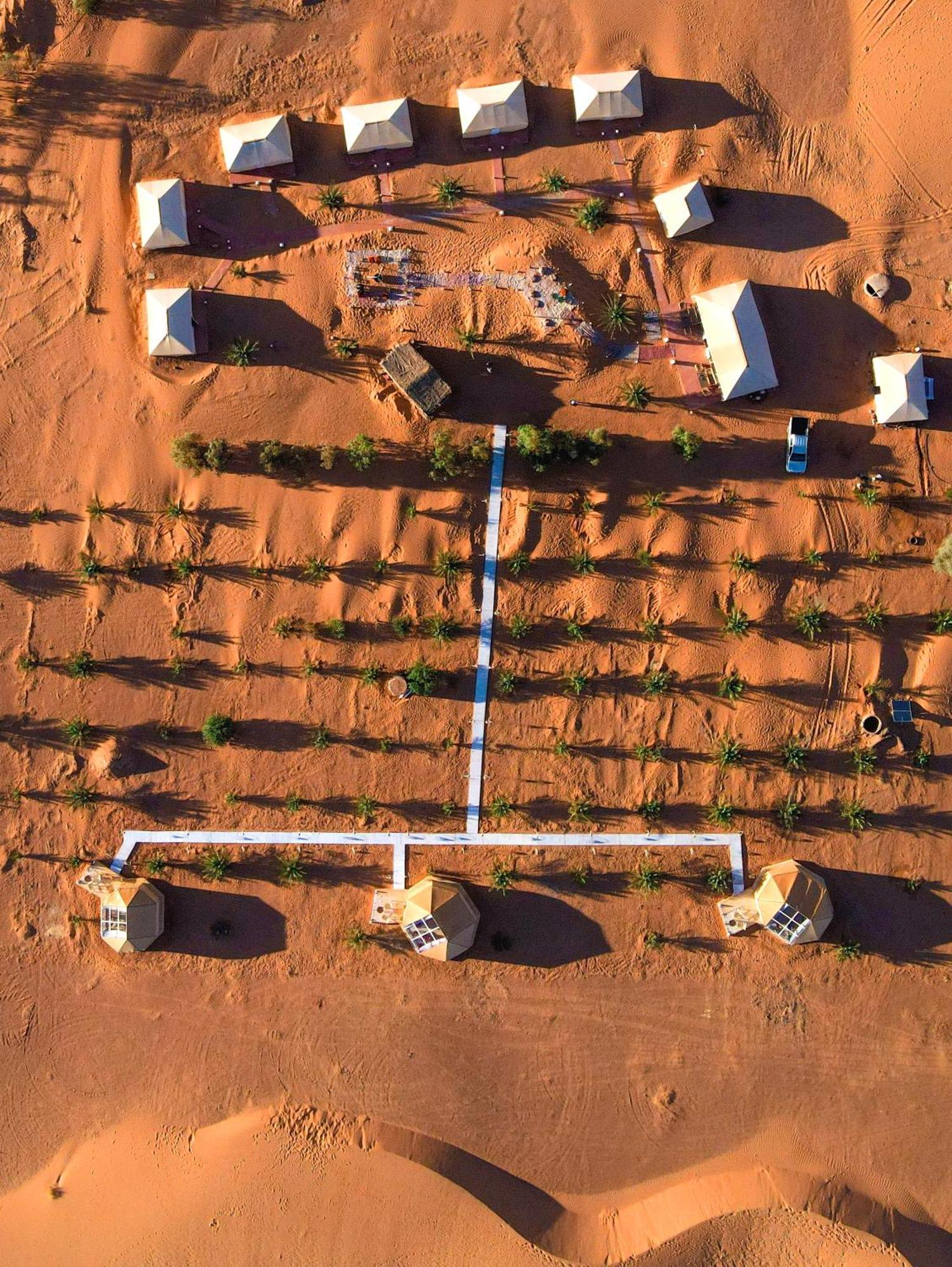 Sky View Camp Otel Merzouga Dış mekan fotoğraf